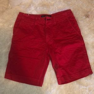 Men’s Red A&E Shorts!